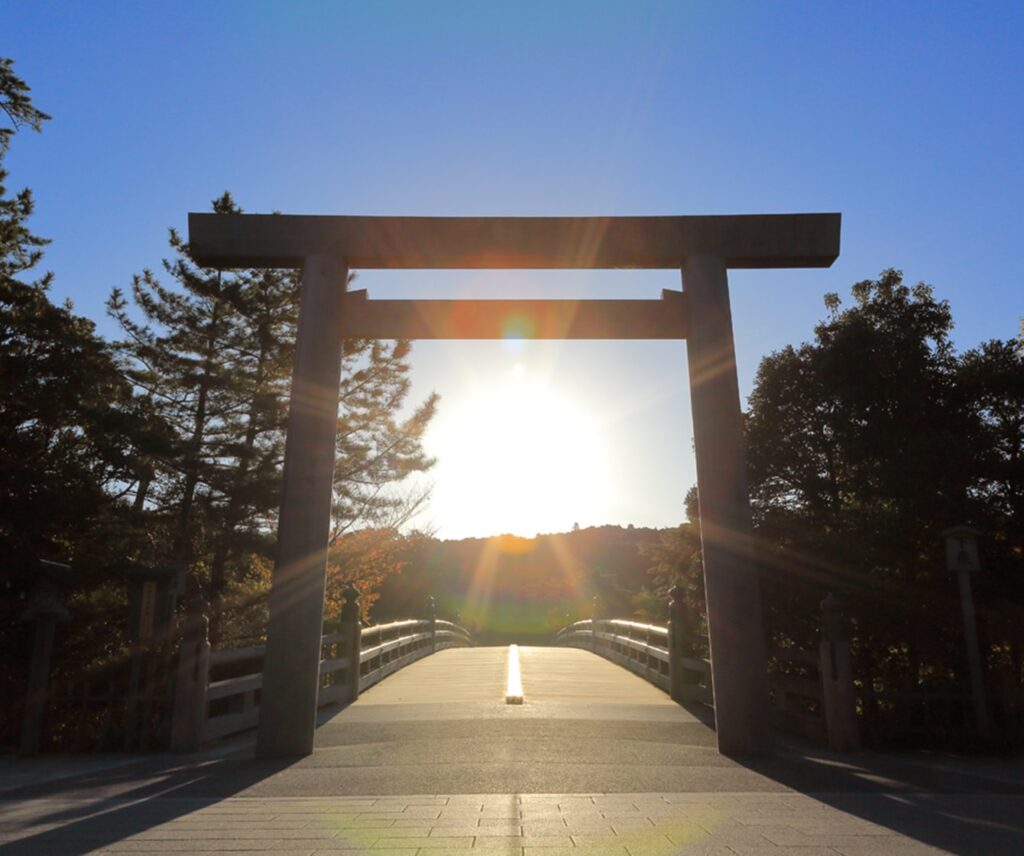 伊勢神宮正面