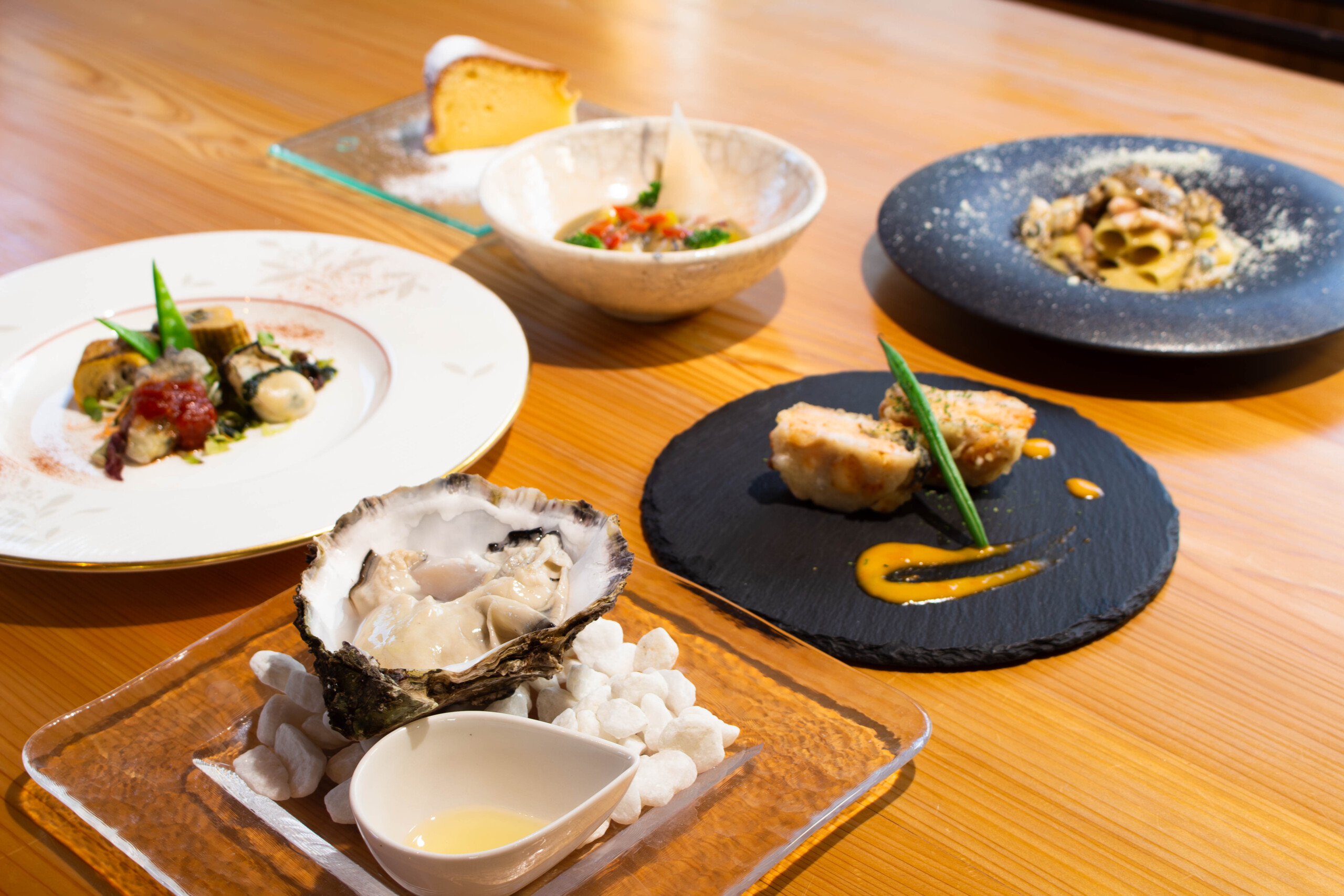 オイスターハウスGrow 冬の牡蠣コース