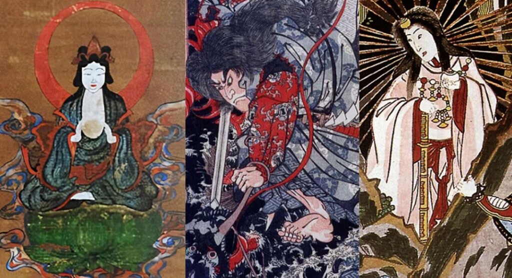 三貴子(ツキヨミ、スサノオ、アマテラス)